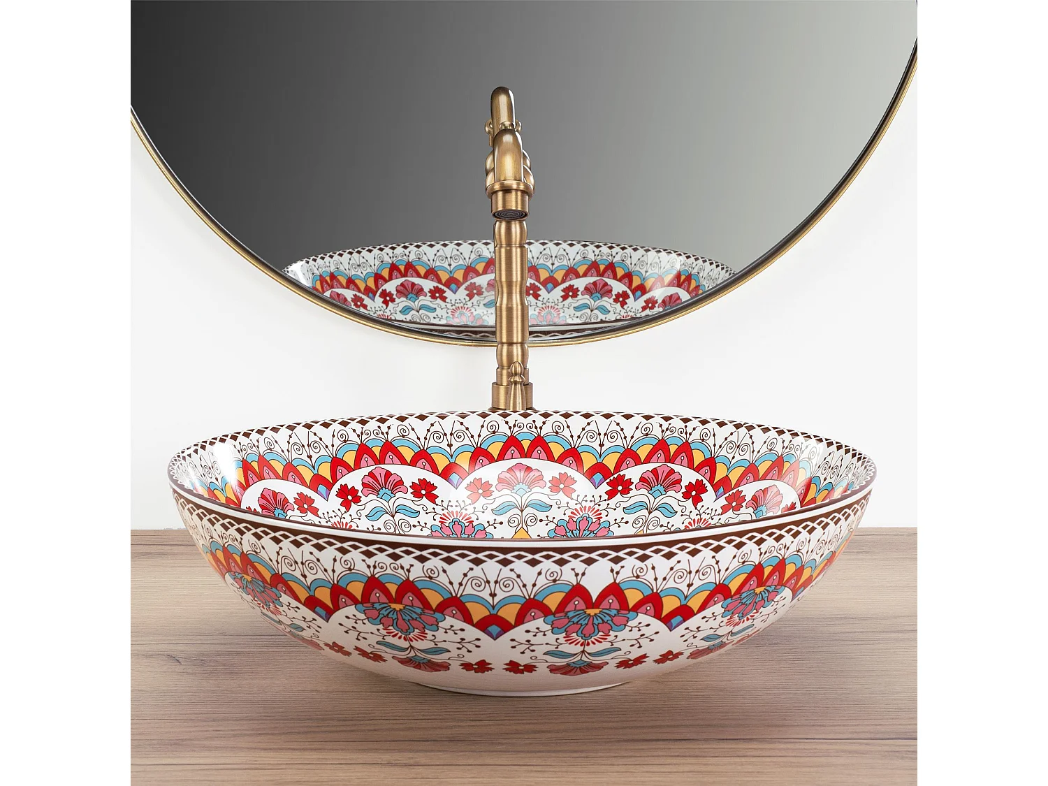 Lavatório De Apoio Rea Peru Multicolour