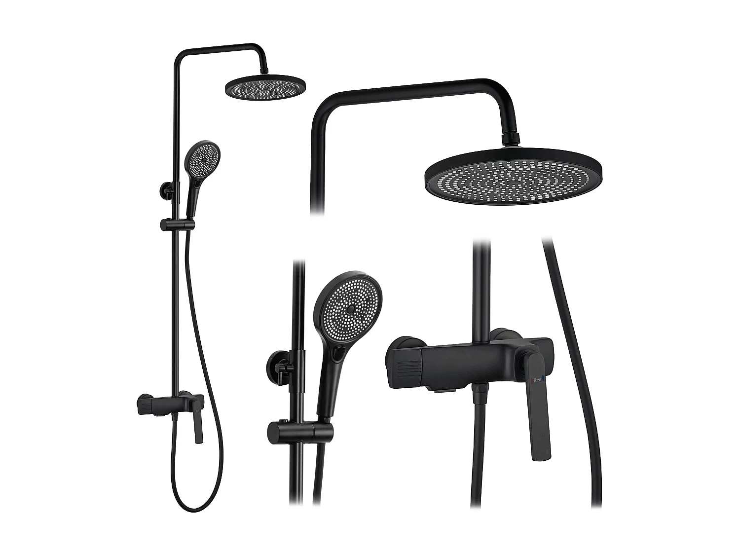 Set Doccia Rea Rebel Black