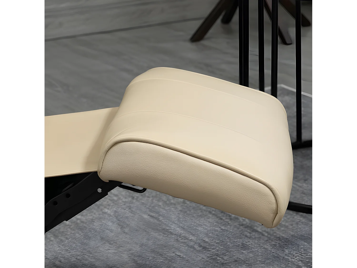 Fauteuil relax inclinable MATHILDE crème