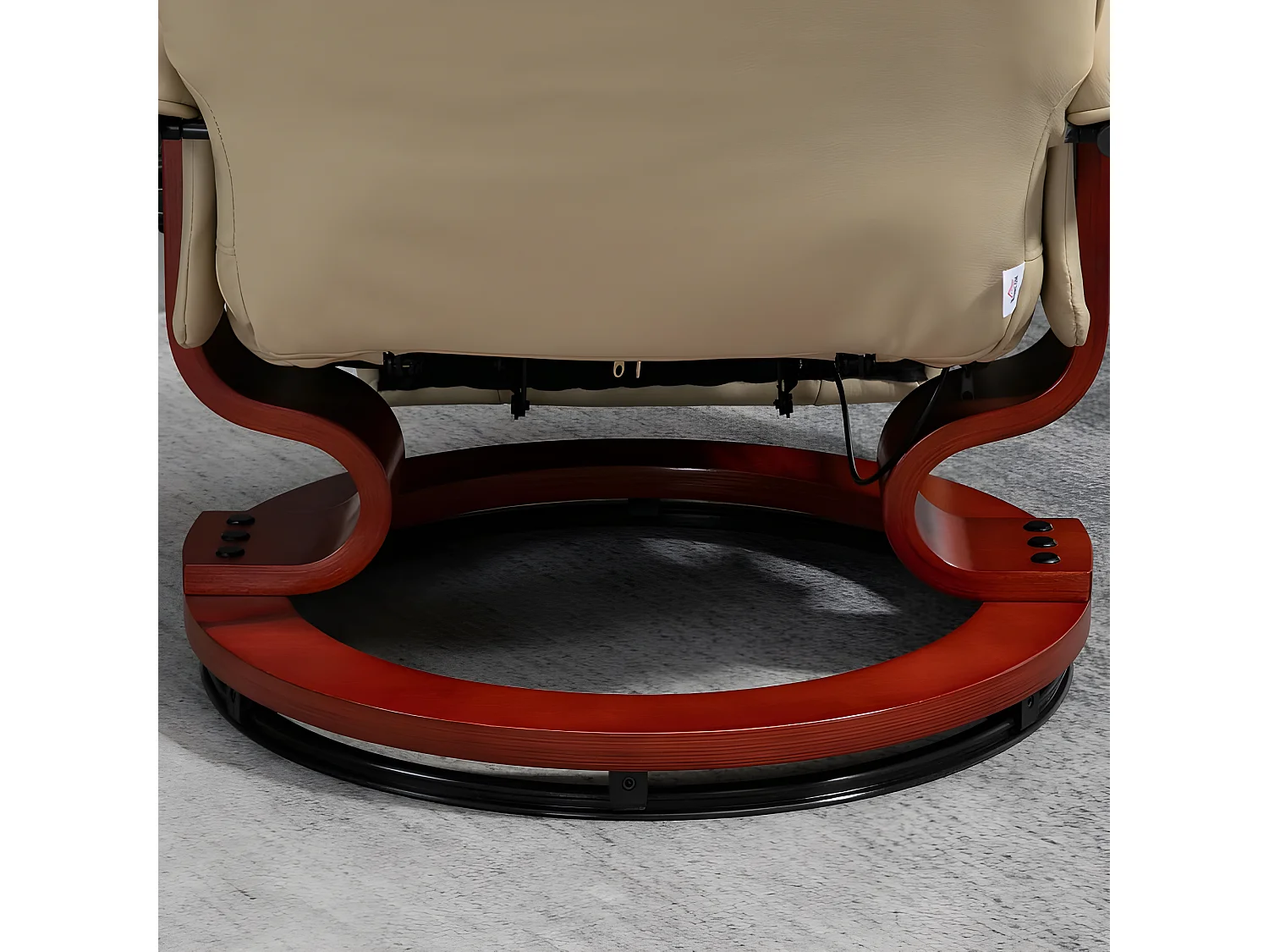 Fauteuil relax inclinable MATHILDE crème