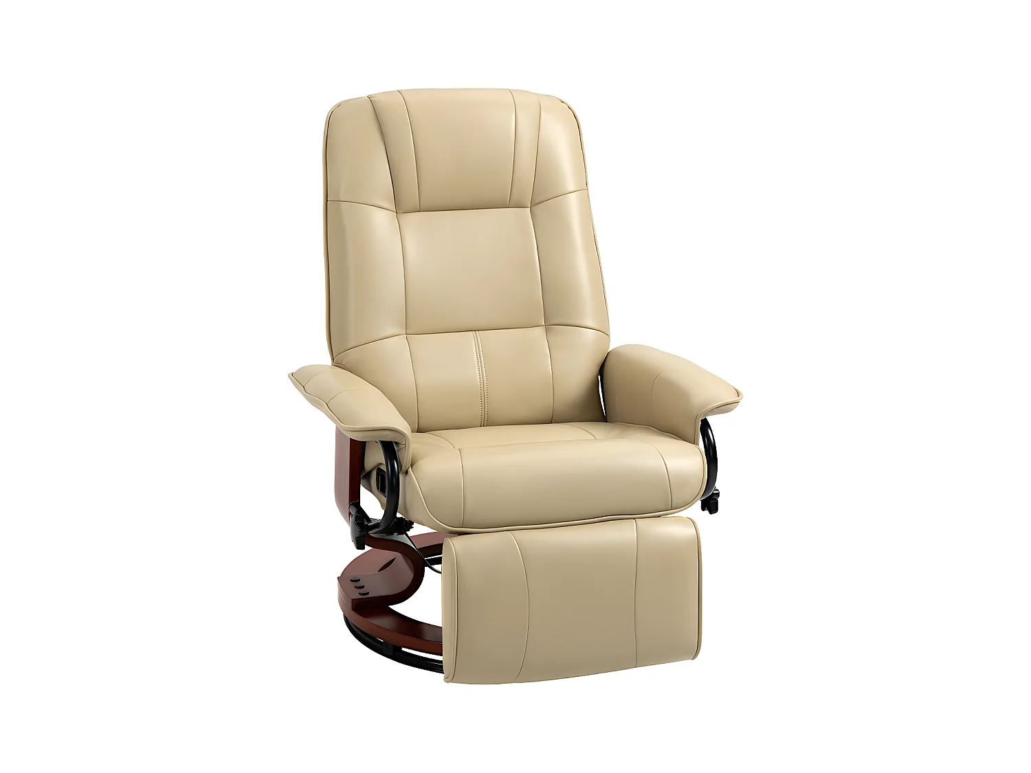 Fauteuil relax inclinable MATHILDE crème