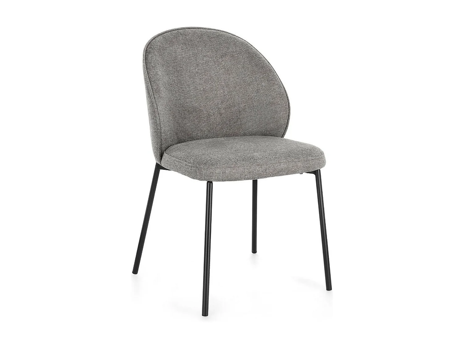 Chaises de salle à manger design en tissu (lot de 2) - NELLY