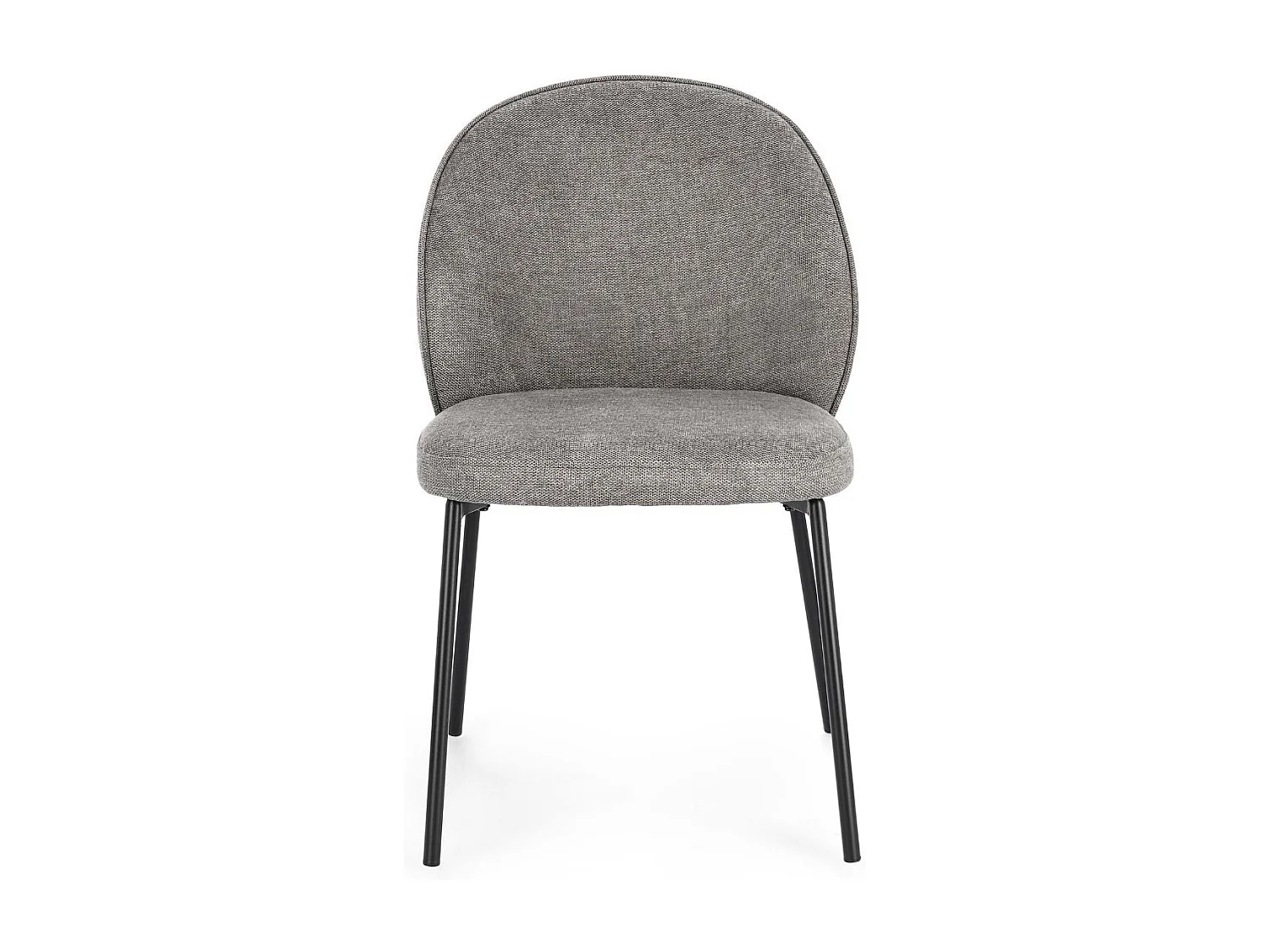 Chaises de salle à manger design en tissu (lot de 2) - NELLY