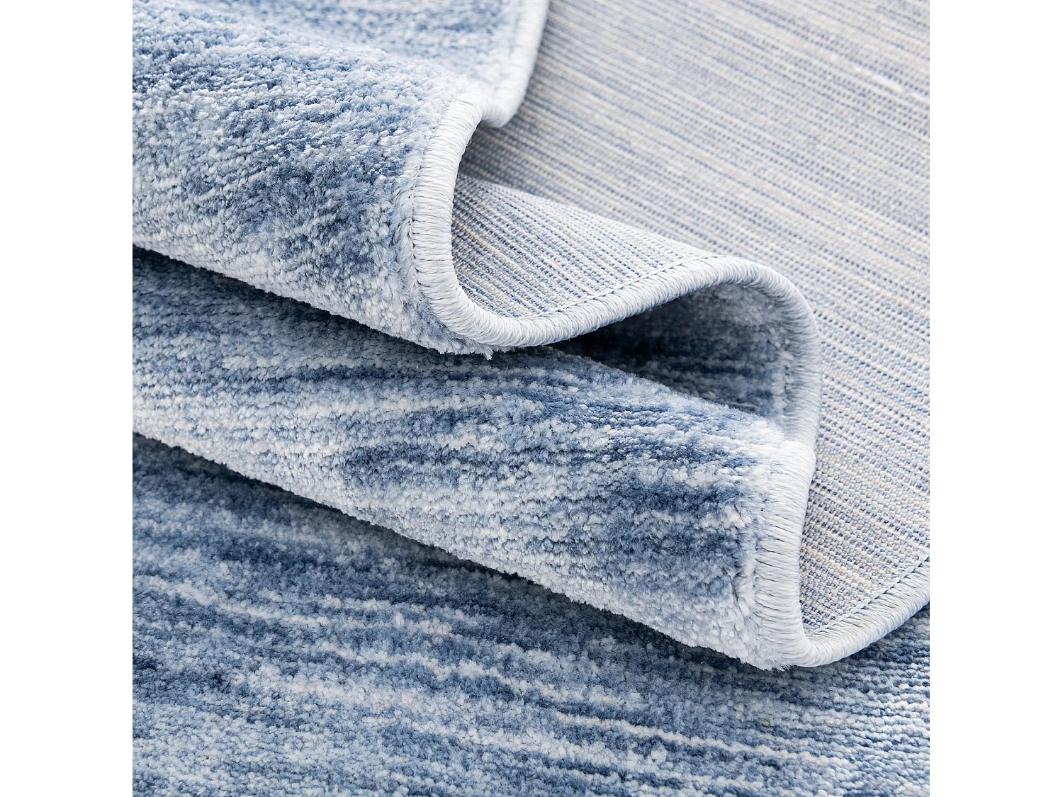 Teppich 120x185 Hellblau Gabbeh Design