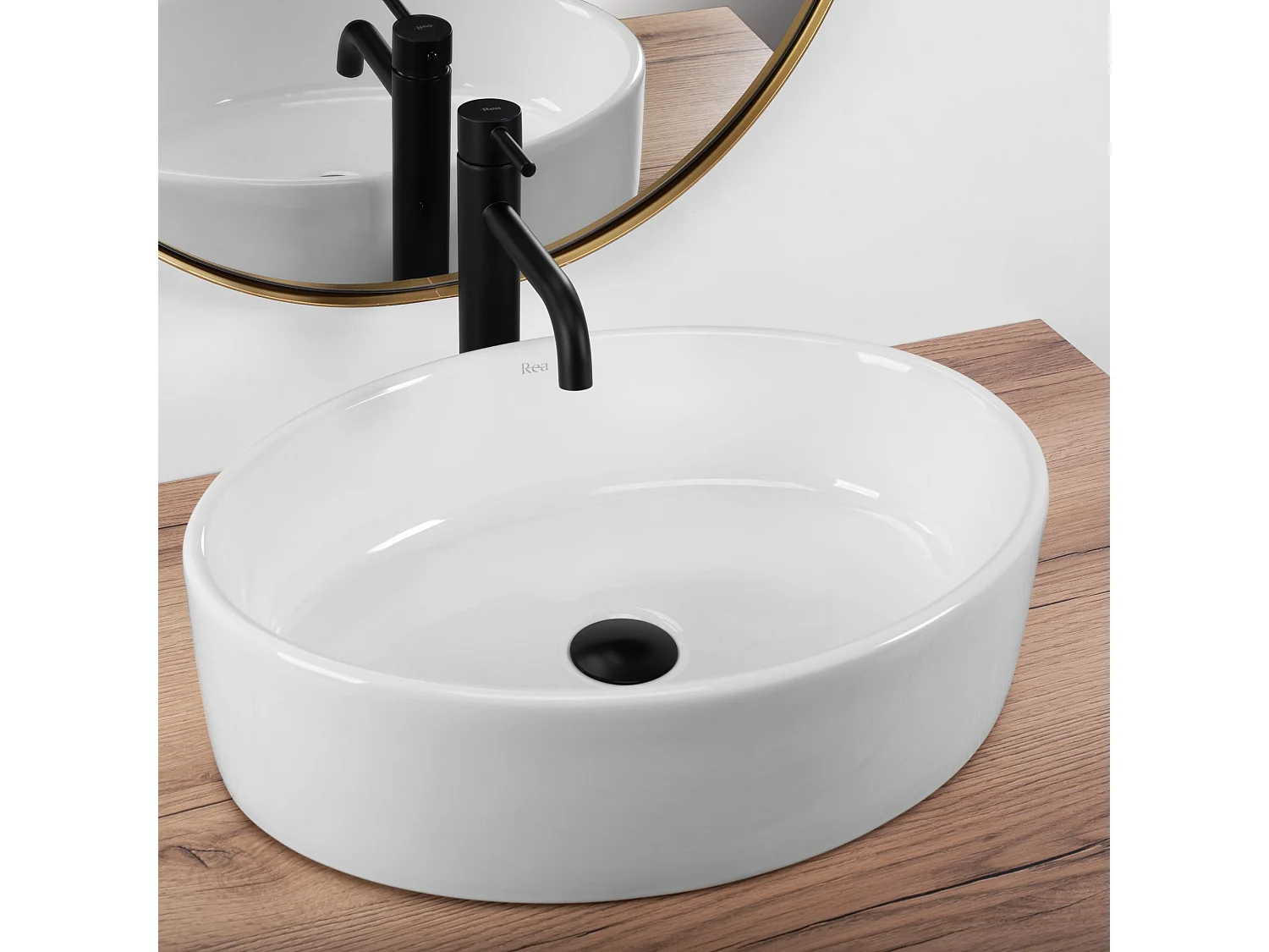 Opzetwastafel Rea Fonda White