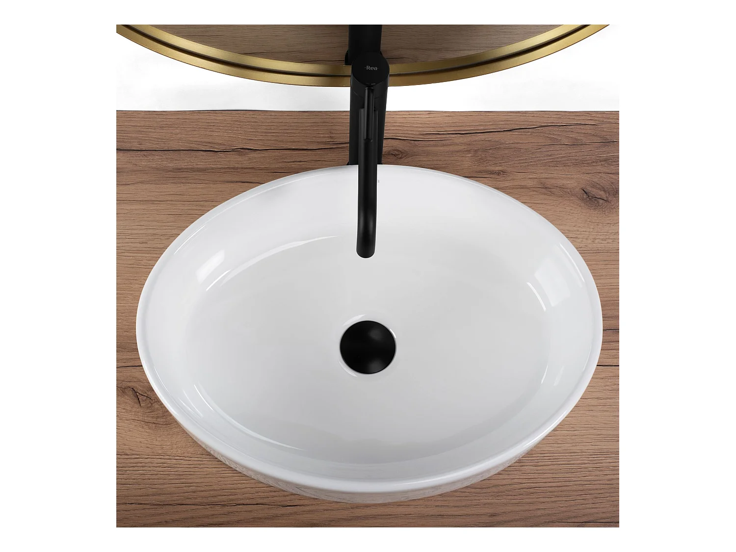 Vasque À Poser Rea Fonda White