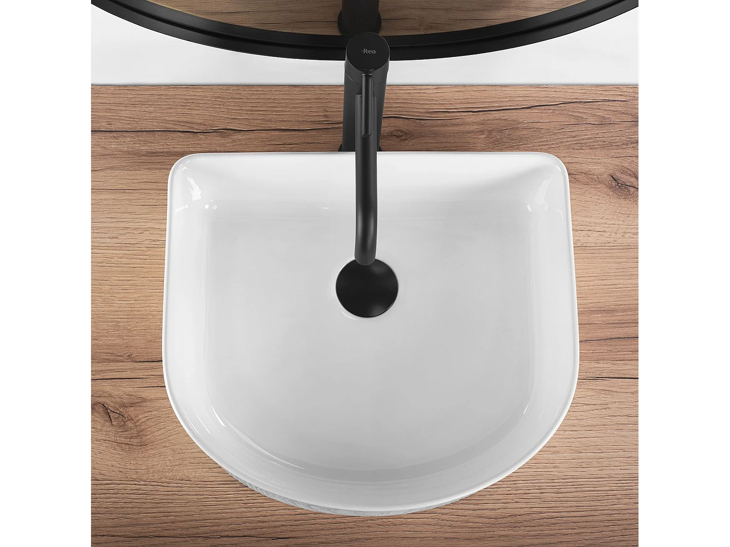 Opzetwastafel Rea Clara White