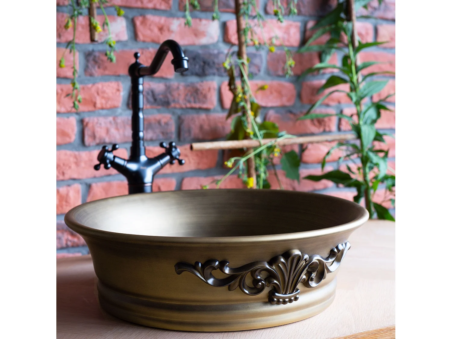 Lavabo Da Appoggio Rea Betty White Round