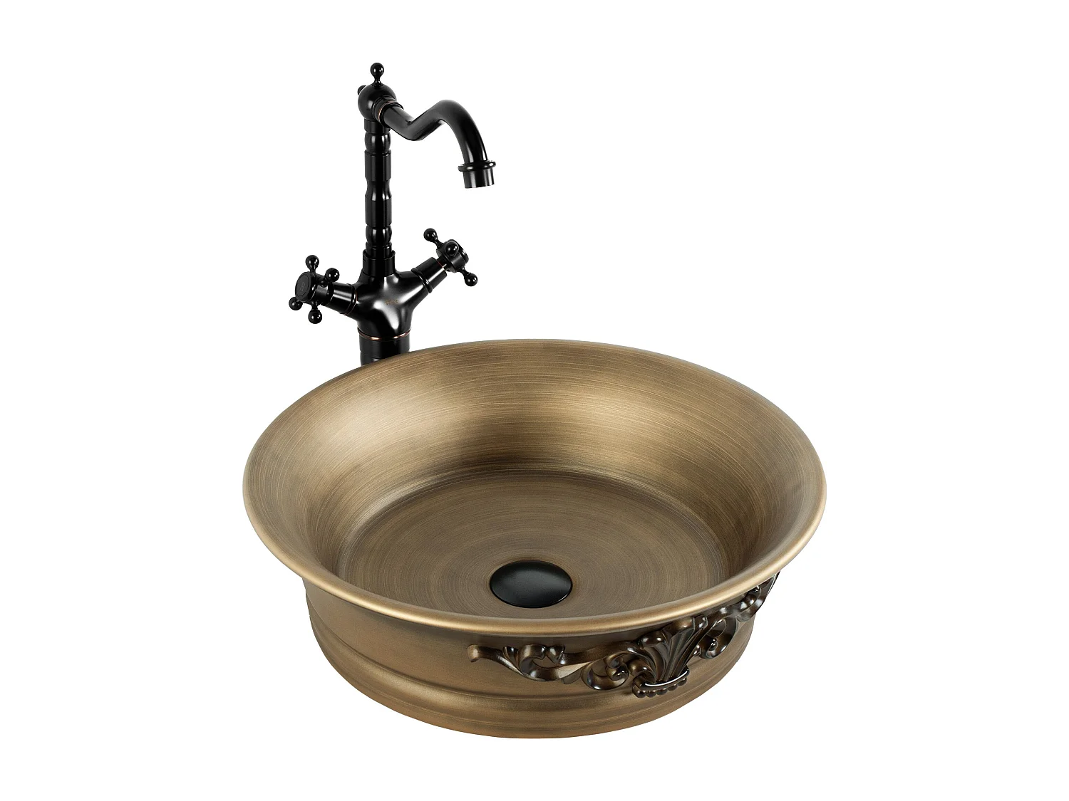 Lavabo Da Appoggio Rea Betty White Round