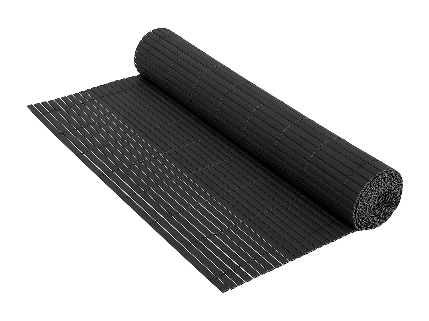 Filet de protection visuelle de jardin natte en PVC 90x300 cm clôture anthracite