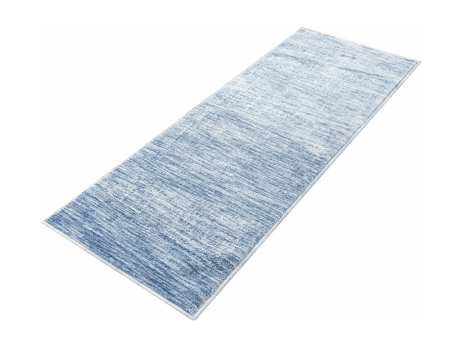 Tappeto 62x245 Azzurro Gabbeh Design