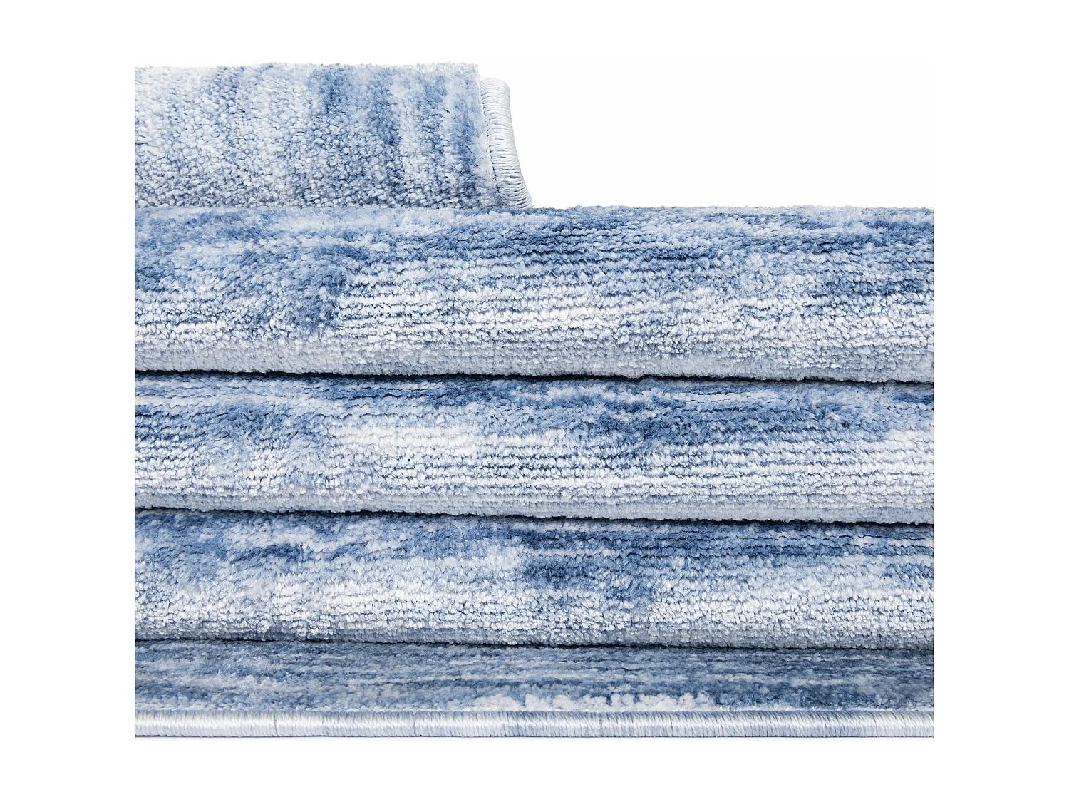 Teppich 62x245 Hellblau Gabbeh Design