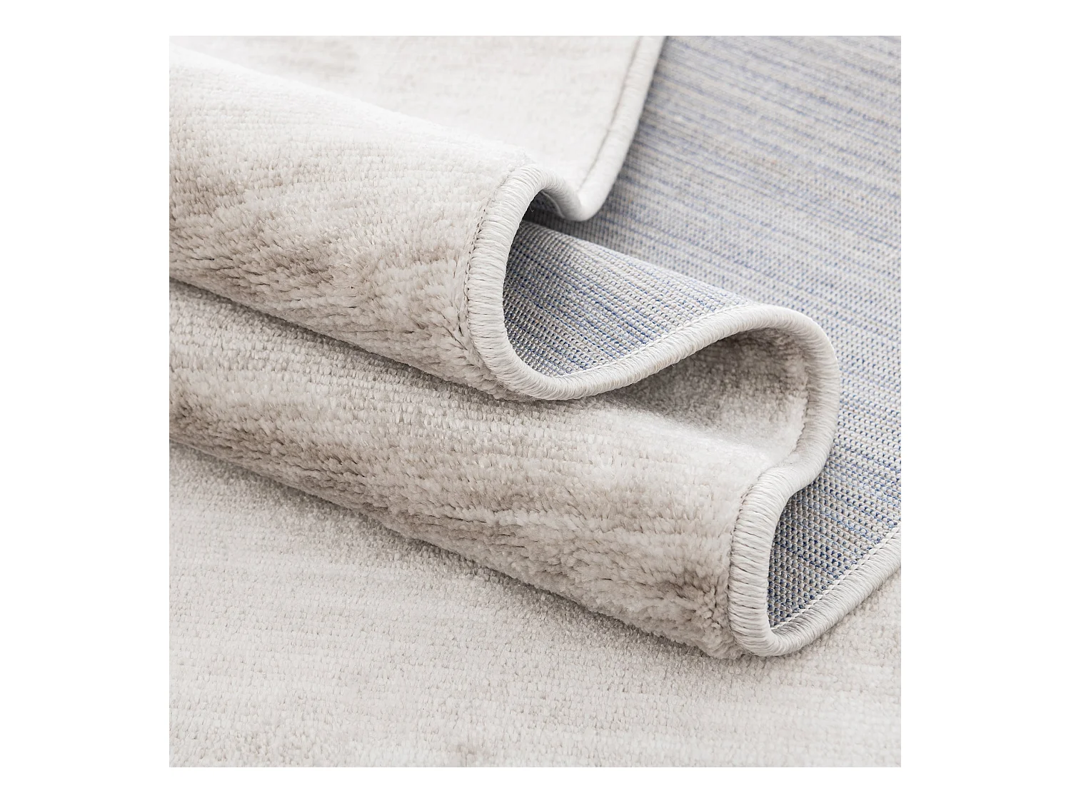 Teppich 80x305 Hellgrau Gabbeh Design