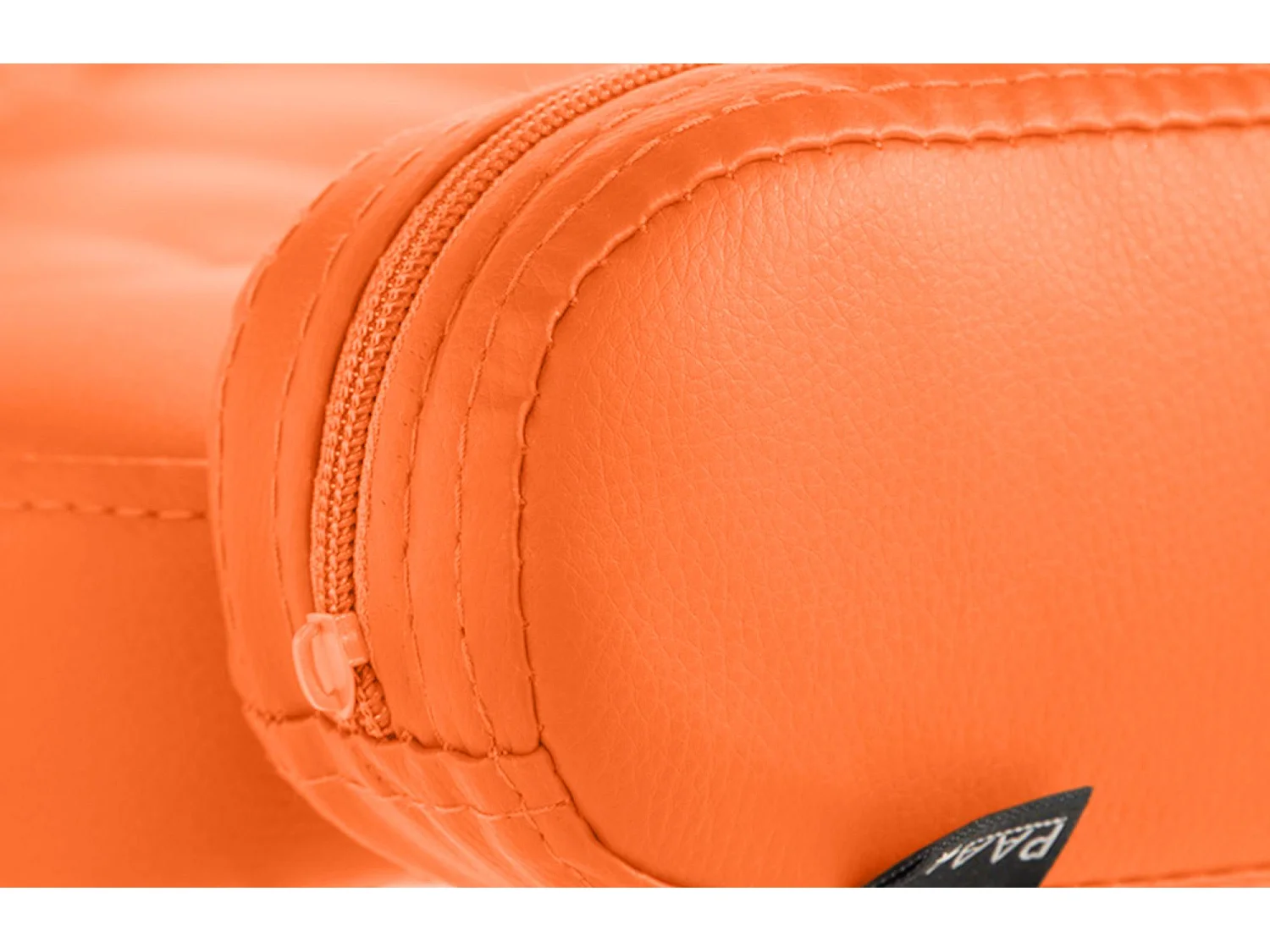 Tabouret de bar - Similicuir & Métal - Orange - Dublin