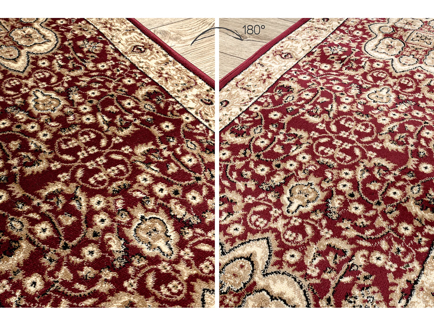 Vloerbekleding HEAT-SET ROYAL AGY 0521 kastanjebruin  80x110 cm