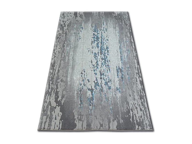 Tapis ACRYLIQUE PATARA 0116 Sable Clair/Turquoise 80x150 cm