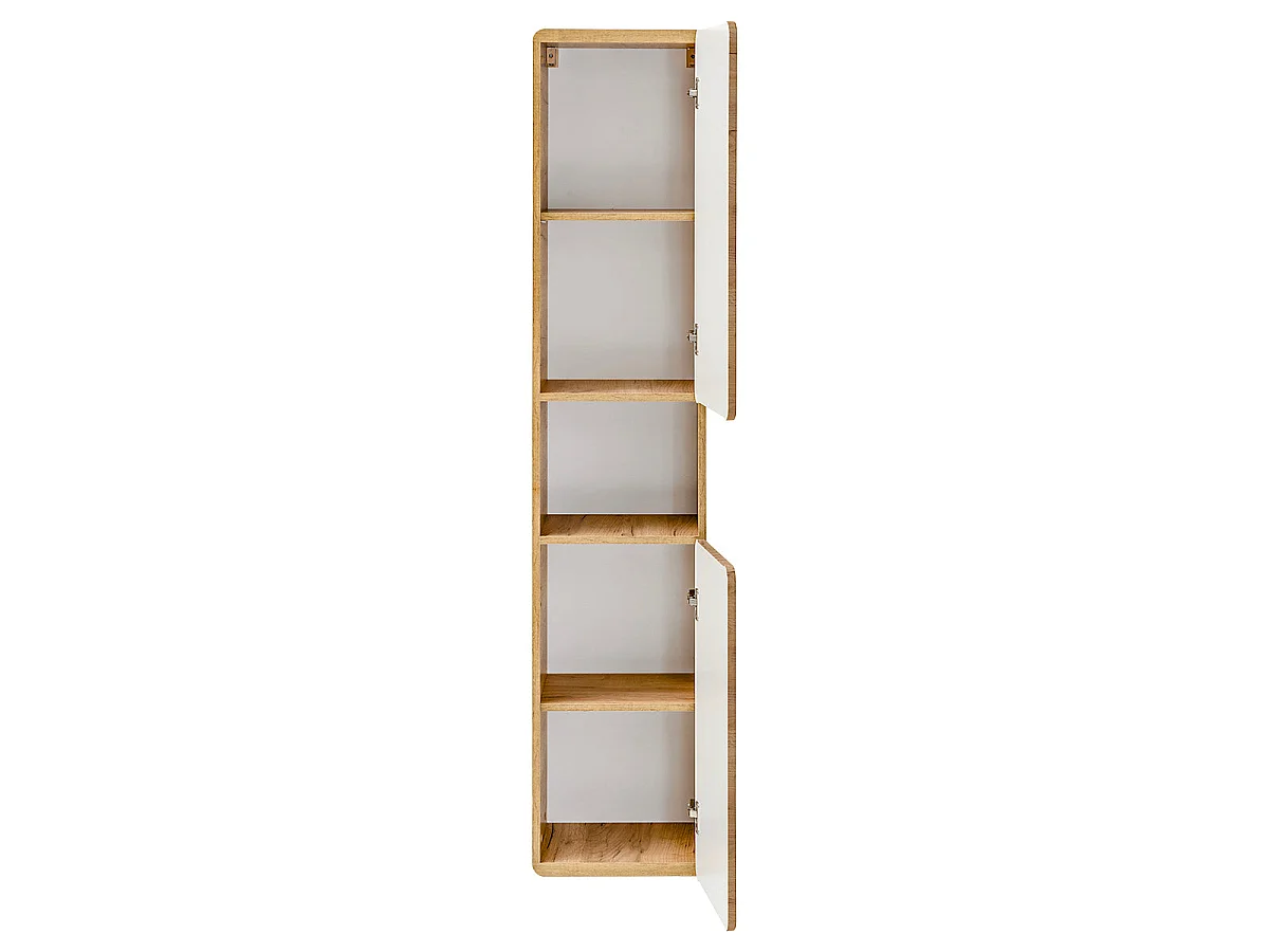 Ensemble meuble simple vasque 60cm et colonne Arun Bois