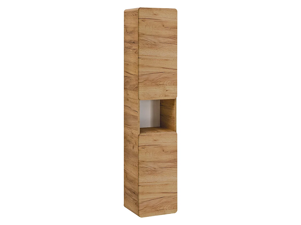 Ensemble meuble simple vasque 60cm et colonne Arun Bois