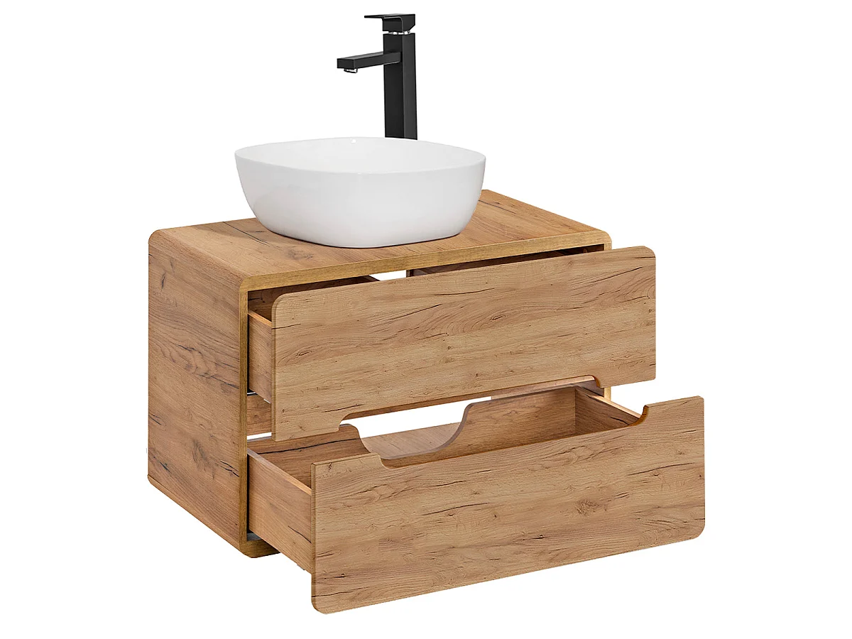 Mobile lavabo singolo 80cm Arun Wood