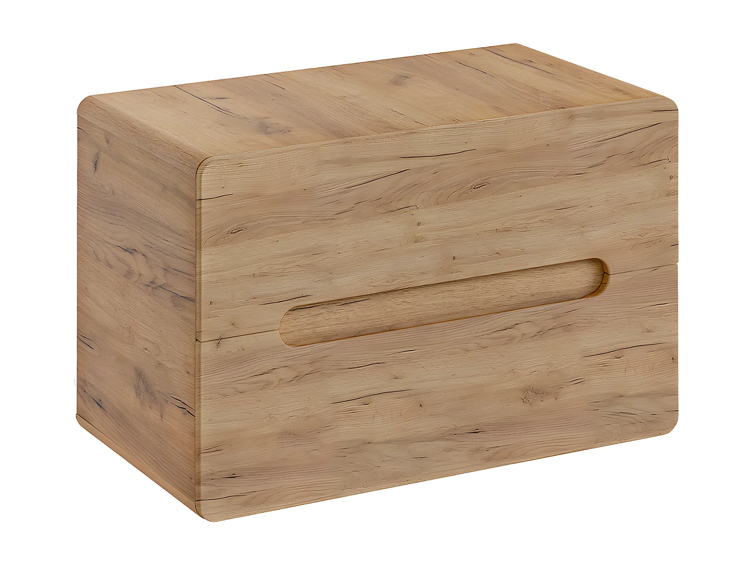 Meuble sous-vasque 80cm plan de toilette Arun Bois