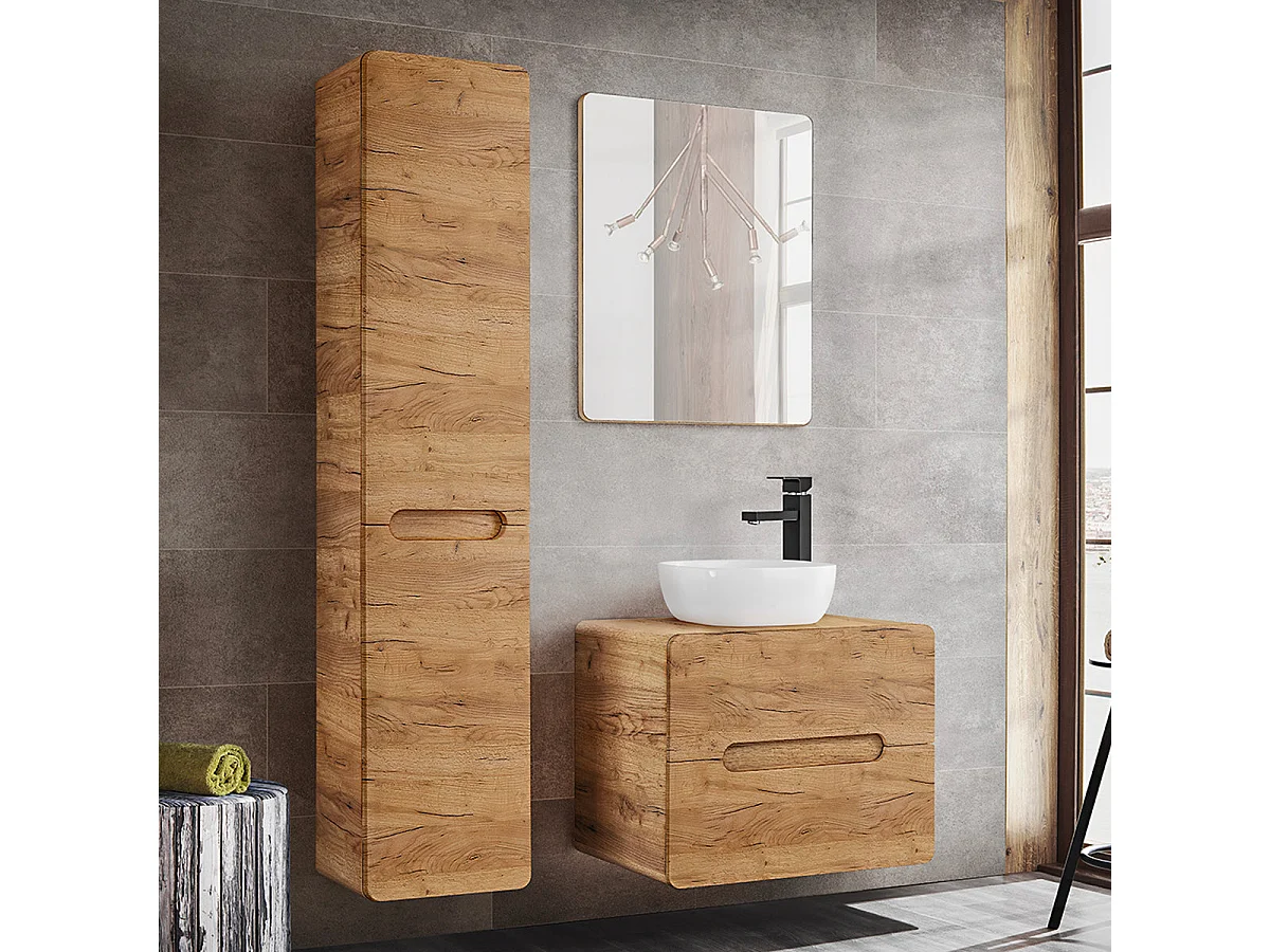 Waschtischunterschrank 60cm Waschtisch Arun Holz