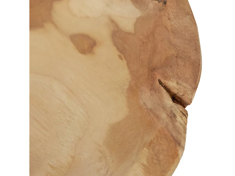 Bol / Vide poche / Corbeille à fruit D. 25 cm en bois de teck - JONES