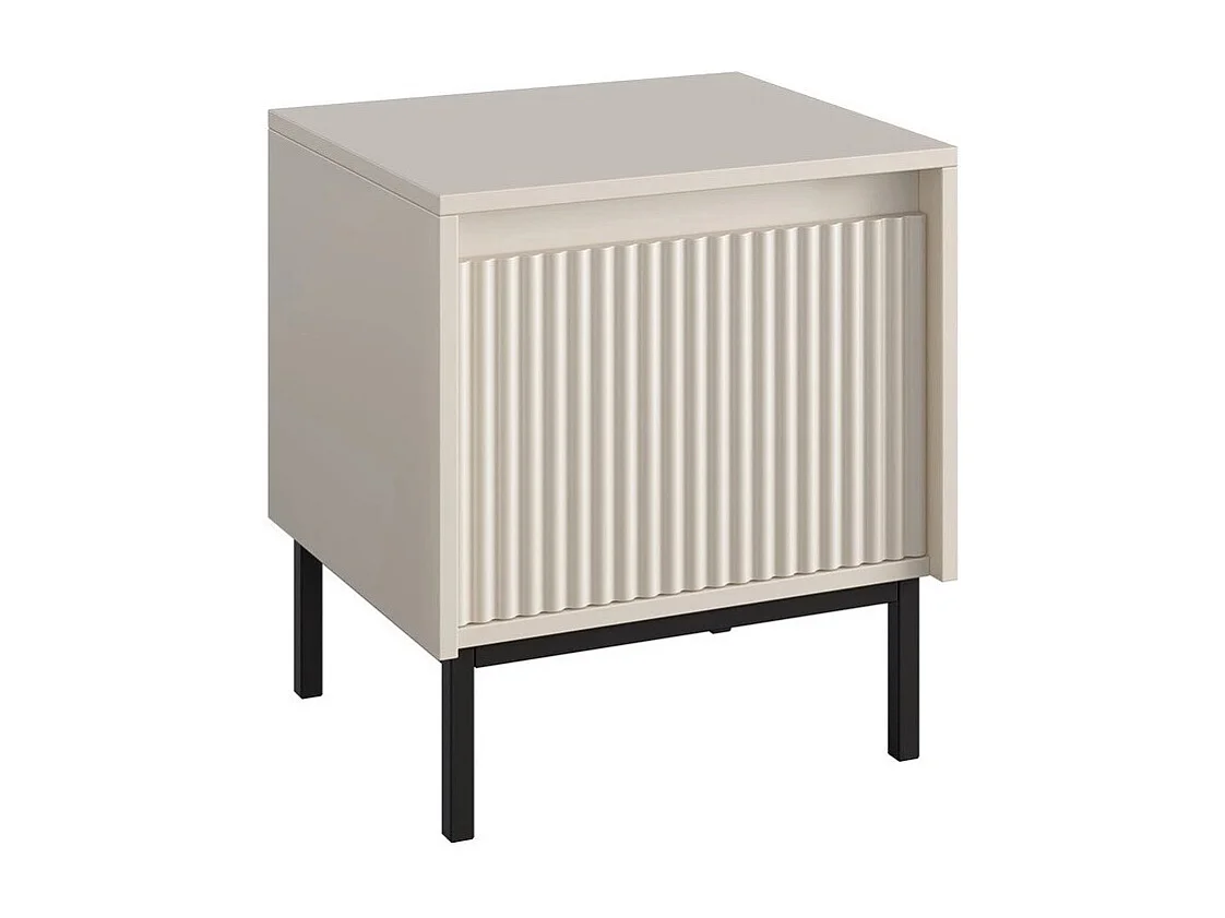 Mesilla de noche Comfivo Delruva 105, Cachemira, 50x45x40cm, MDF|Aglomerado laminado