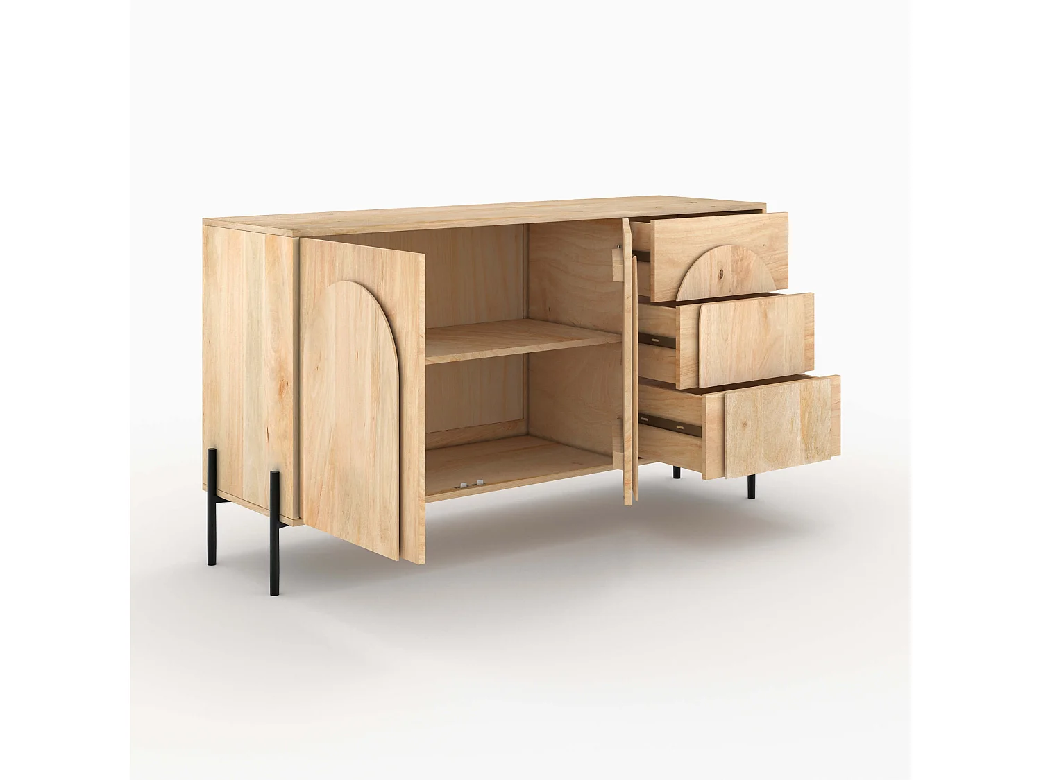 Buffet in legno di mango - Ama