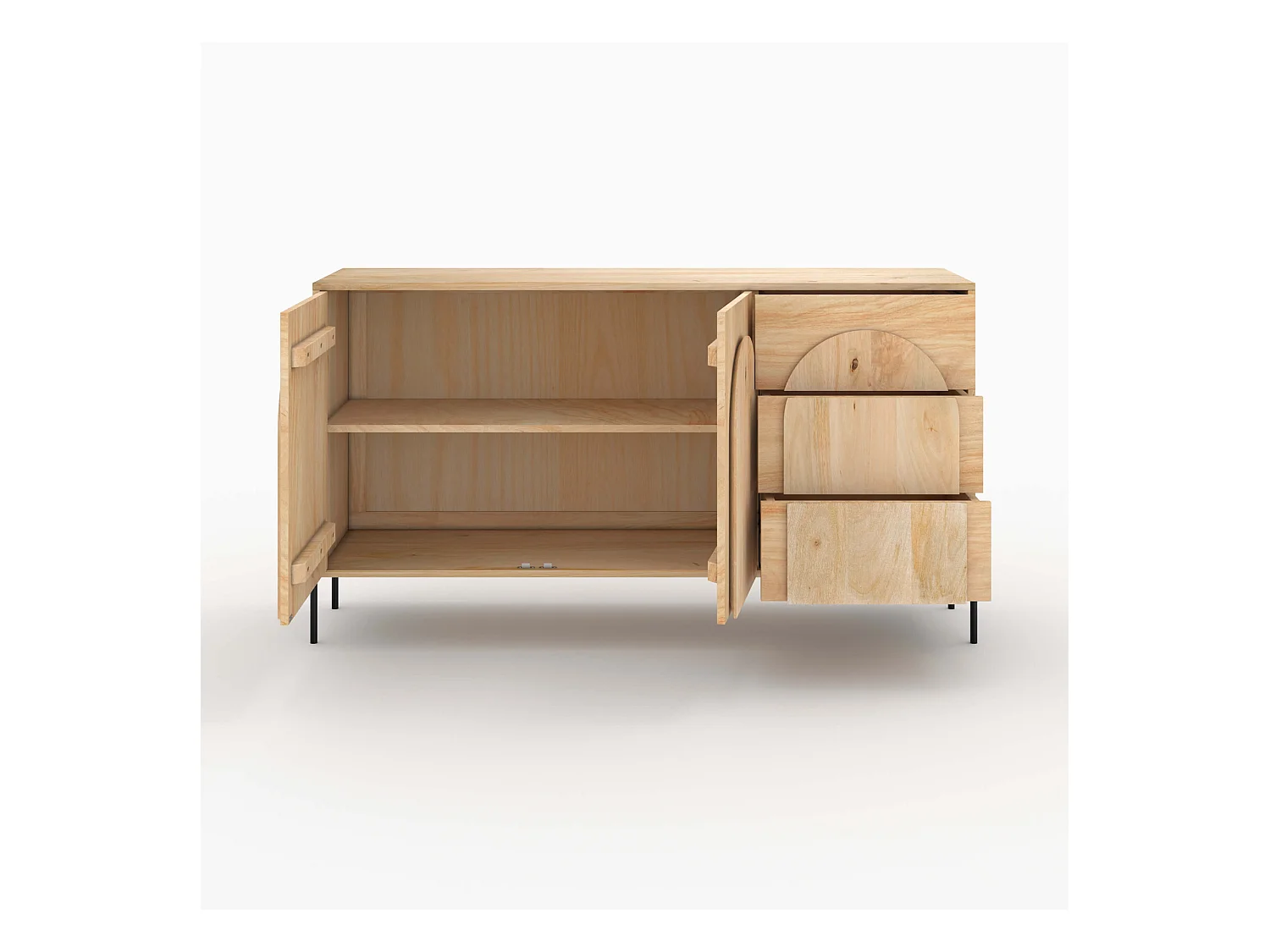 Buffet en bois de manguier - Ama