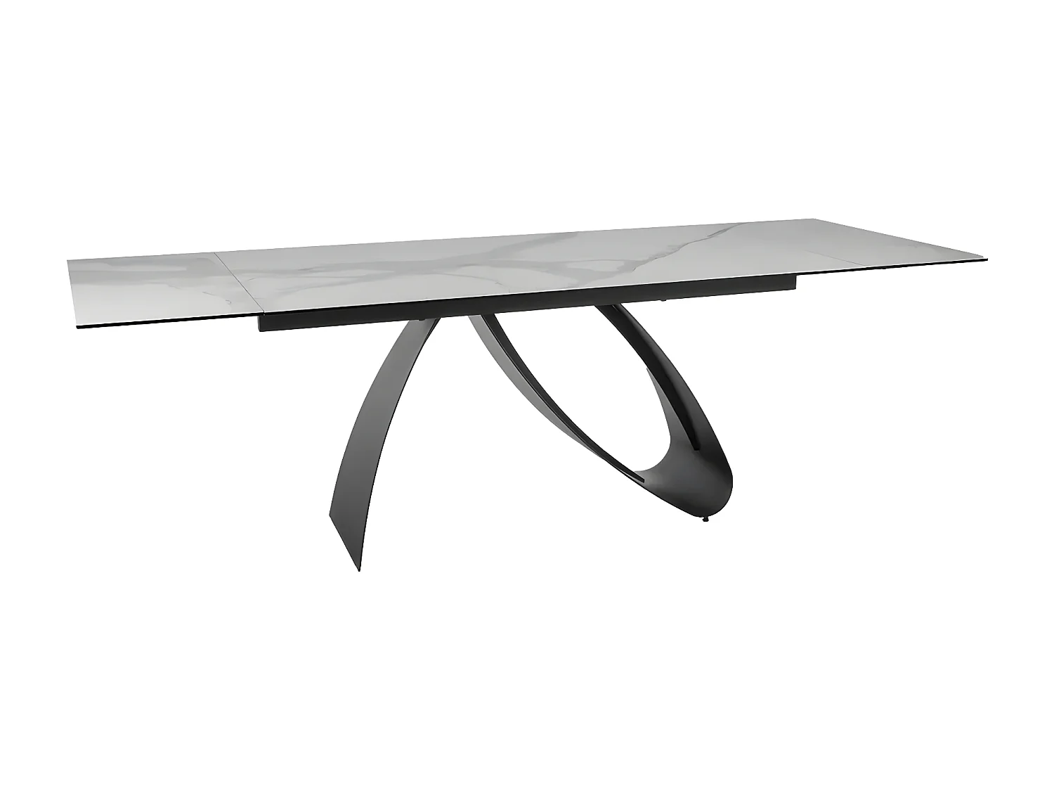 Table à manger  Diuna/(90x160-240)/Blanc