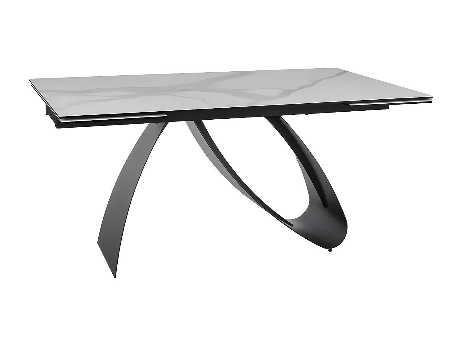 Table à manger  Diuna/(90x160-240)/Blanc