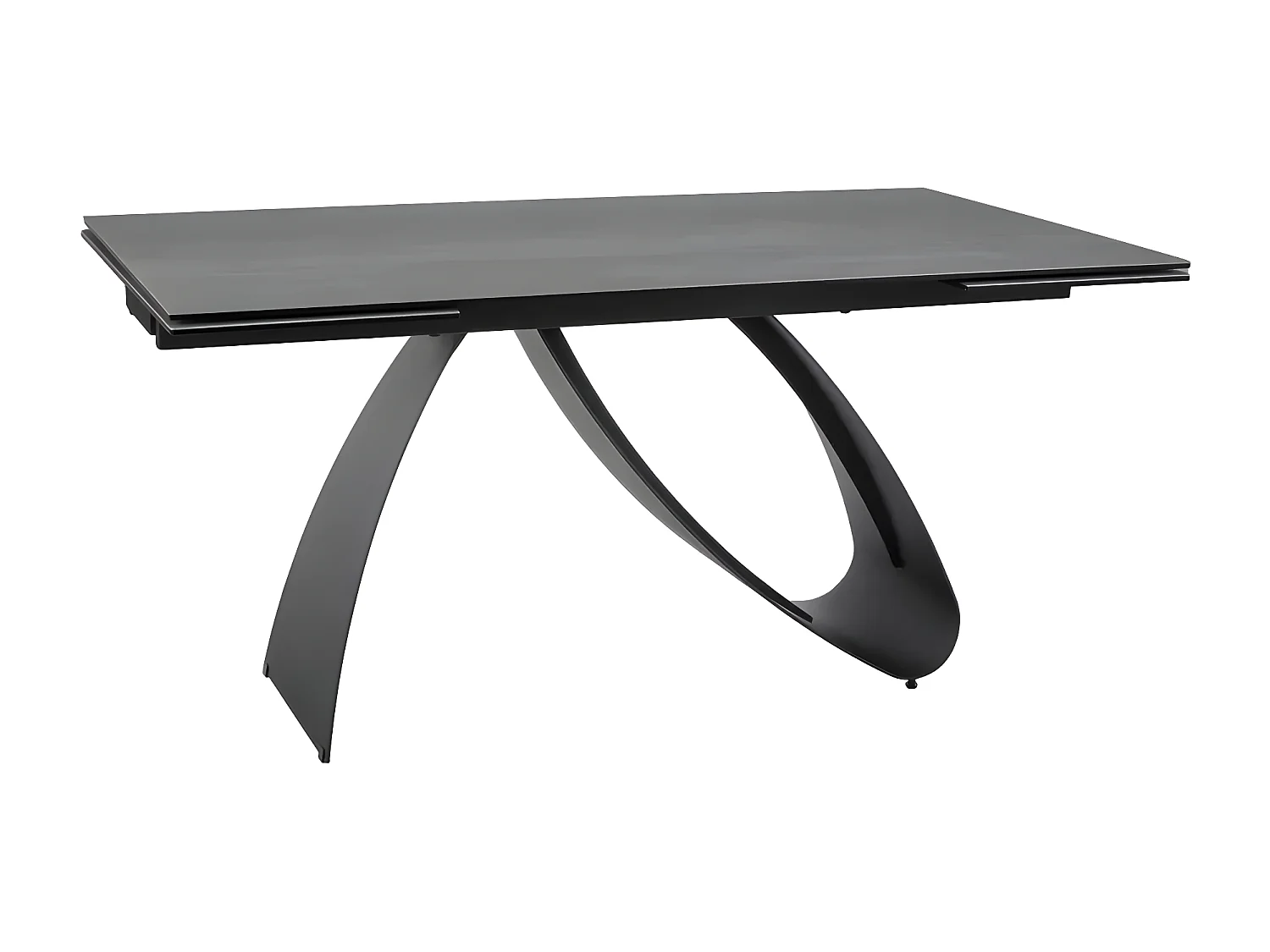 Esstisch  Diuna/(90x160-240)/Grau