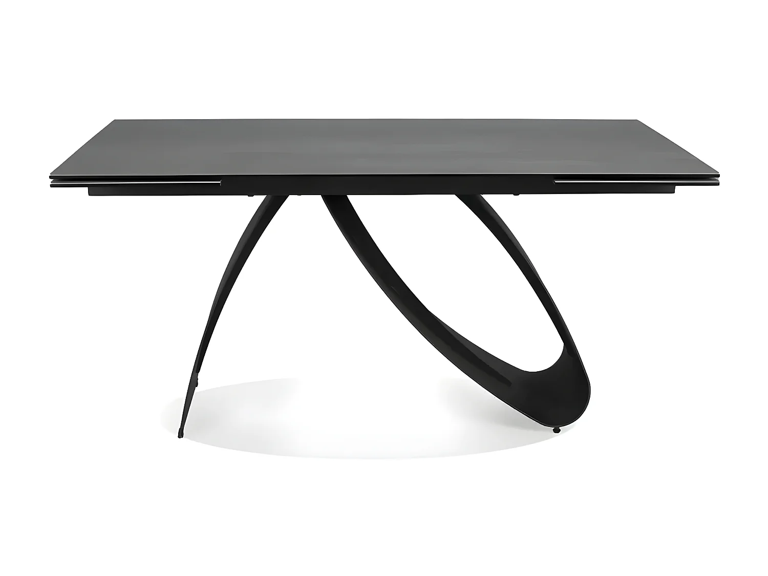 Esstisch  Diuna/(90x160-240)/Grau