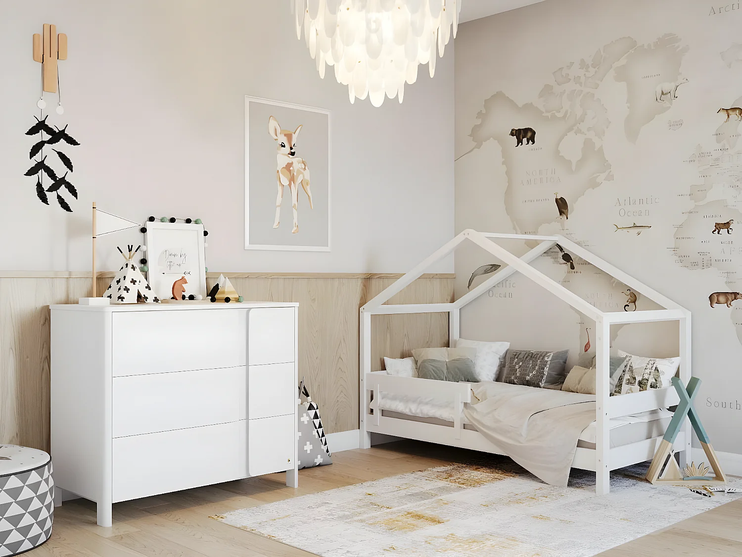 Trocador CLASSIC CT105 105x54x91 Branco