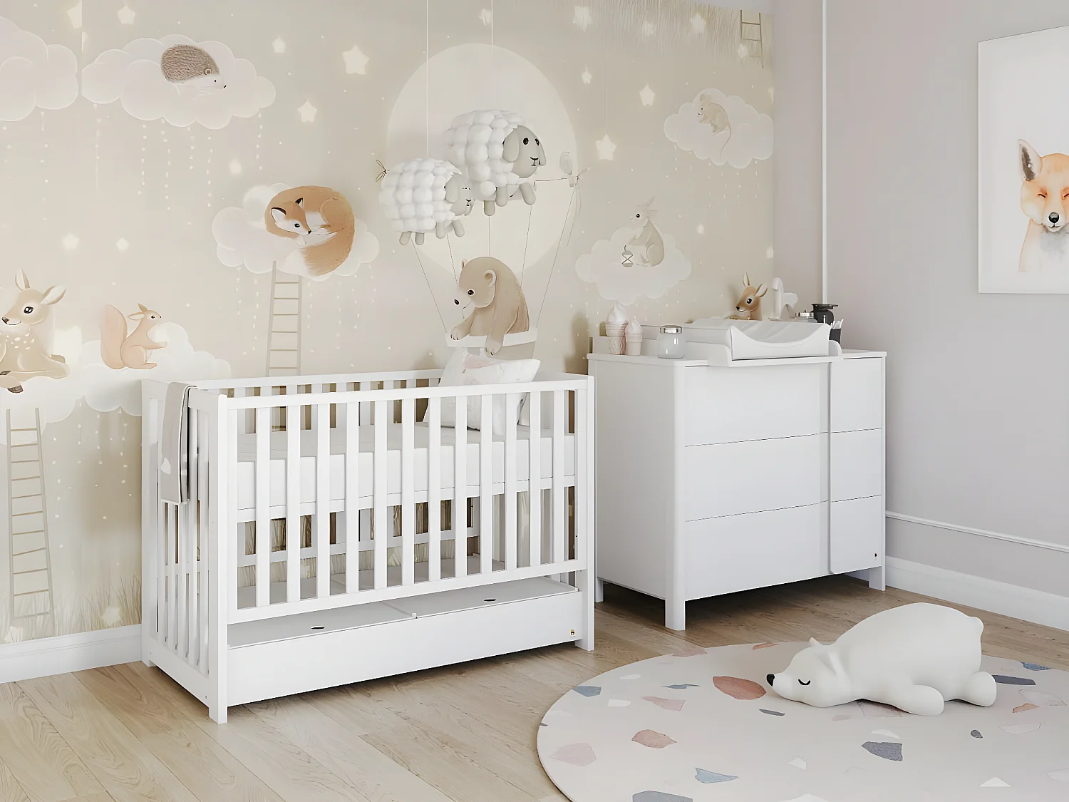 Trocador CLASSIC CT105 105x54x91 Branco