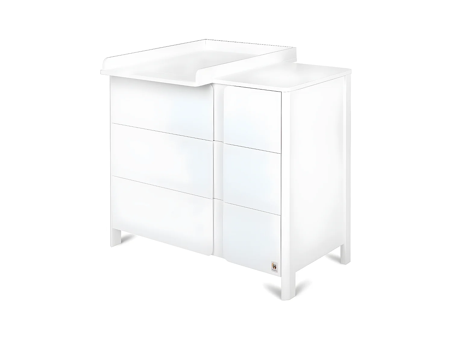 Table À Langer CLASSIC CT105 105x54x91 Blanc