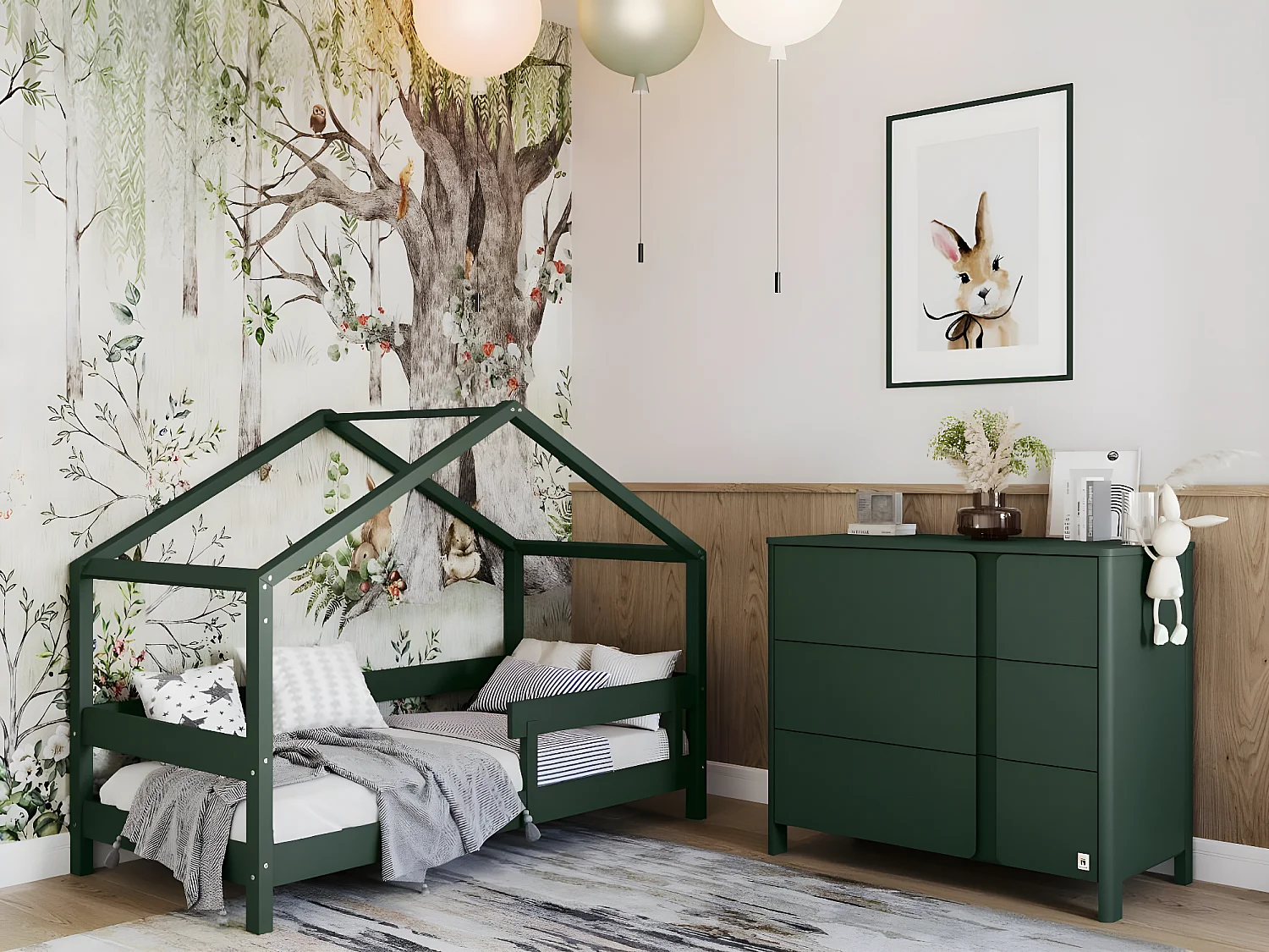 Trocador CLASSIC CT105 105x54x91 Verde