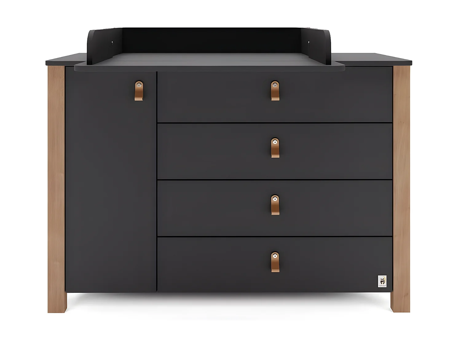 Cambiador Bebé ETUDE CT50 50x120x86 Negro