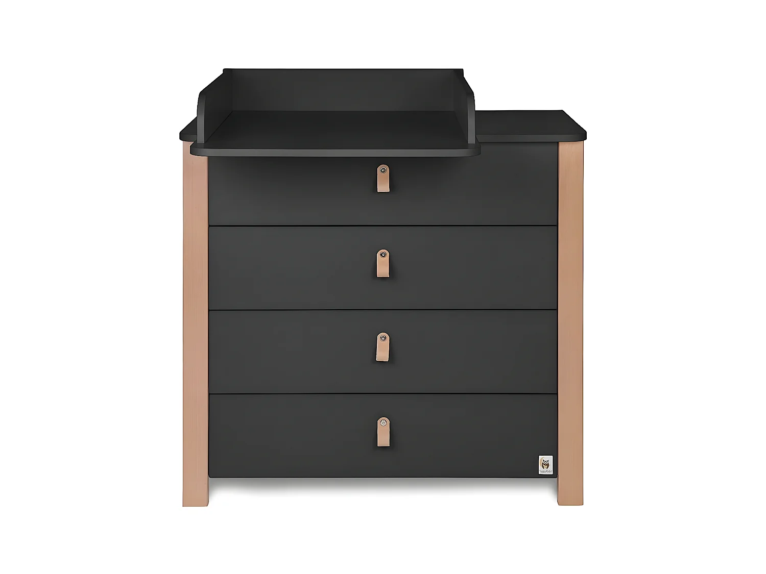 Table À Langer ETUDE CT90 90x50x86 Noir