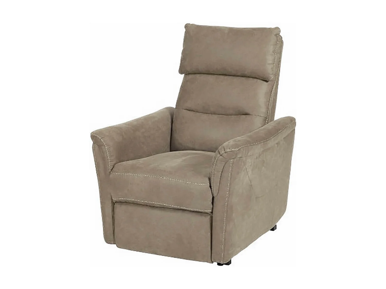HORACE - Fauteuil Relax Electrique Releveur Tissu Taupe