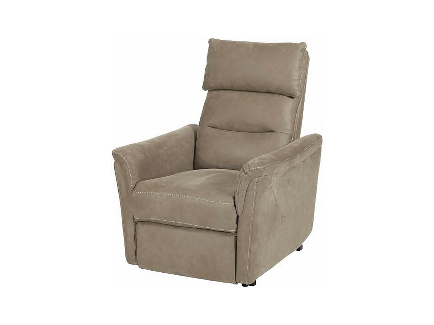 HORACE - Fauteuil Relax Electrique Releveur Tissu Taupe