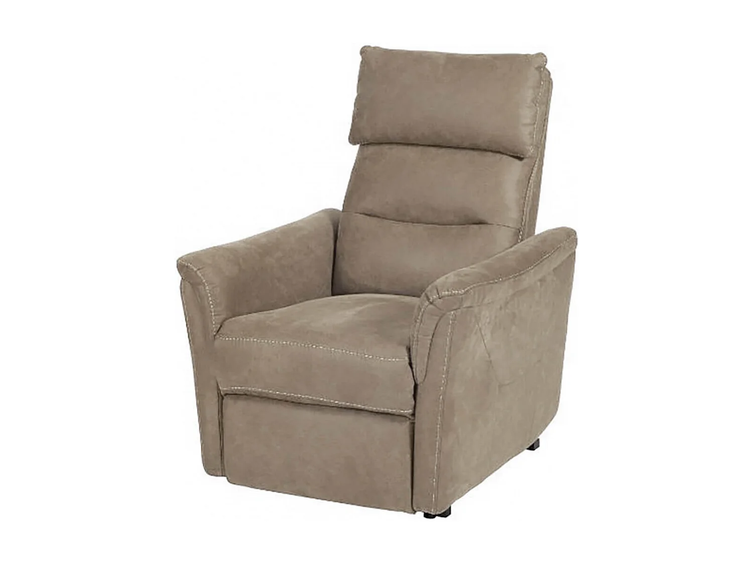 HORACE - Fauteuil Relax Electrique Releveur Tissu Taupe
