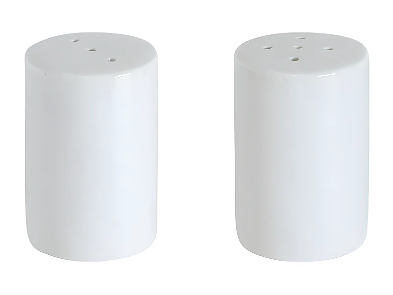 Salière et poivrière Ecume 6 cm