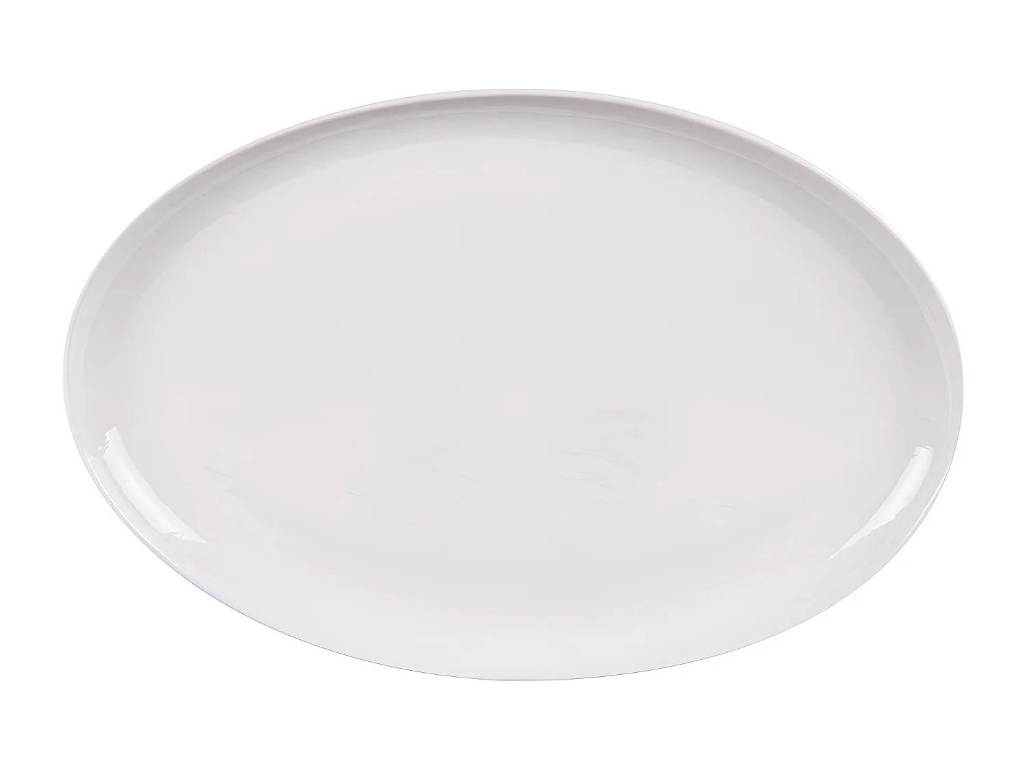 Plat ovale Ecume 25x17 cm