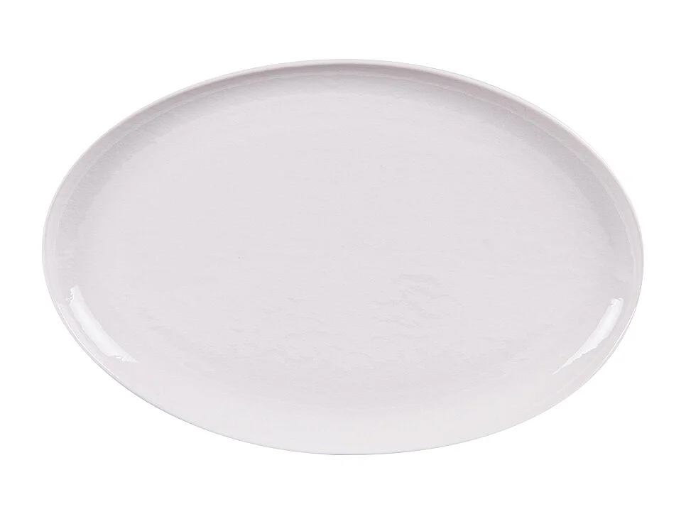 Plat ovale Ecume 34,5x23,5 cm
