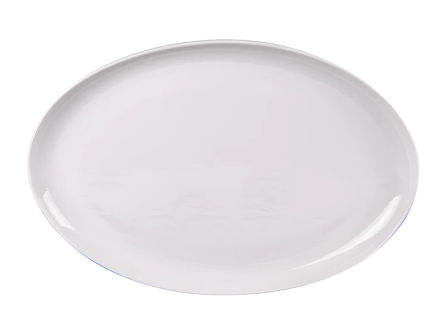 Plat ovale Ecume 30x20,5 cm