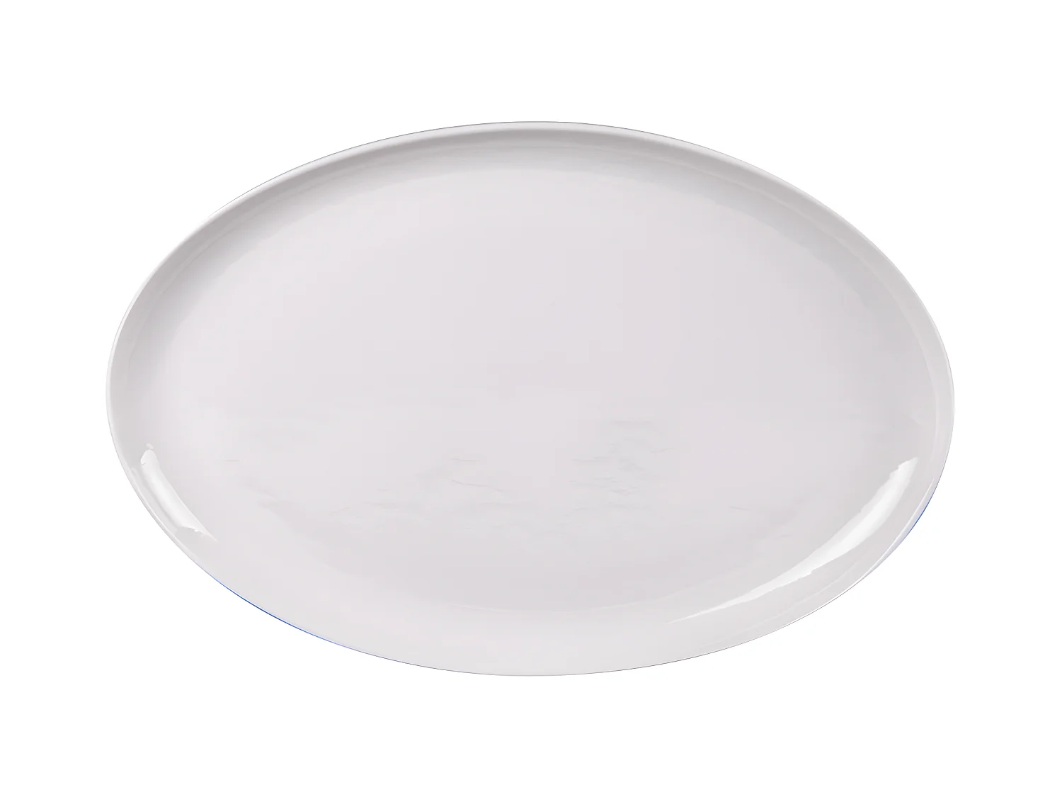 Plat ovale Ecume 30x20,5 cm