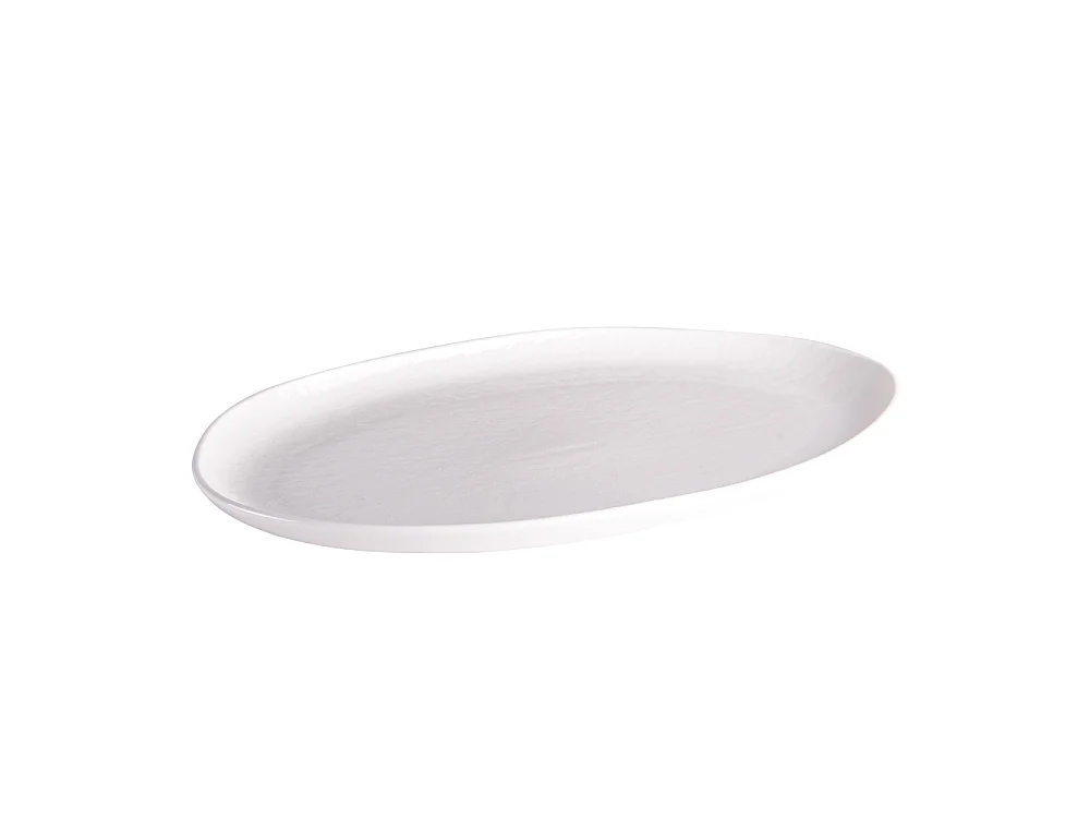 Plat ovale Ecume 30x20,5 cm
