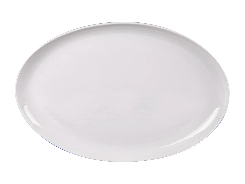 Plat ovale Ecume 30x20,5 cm