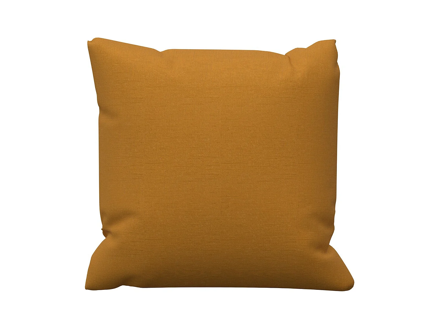 Cojín de algodón 40x40 cm PANAMA mostaza, de Soleil d'Ocre